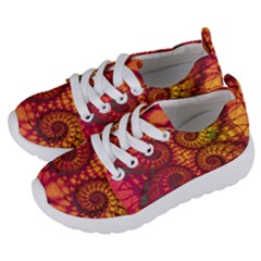 Abstract Art Pattern Fractal Design Kids  Lightweight Sports Shoes