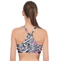 Floral Skeletons Basic Training Sports Bra View2