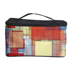 Art Abstract Rectangle Square Cosmetic Storage by Ravend