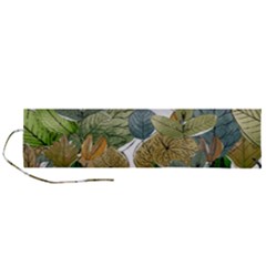 Sheet Autumn Color Drawing Roll Up Canvas Pencil Holder (l) by Ravend