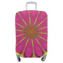 Floral Art Design Pattern Luggage Cover (medium)
