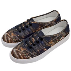 Skyscrapers Buildings Skyline Women s Classic Low Top Sneakers