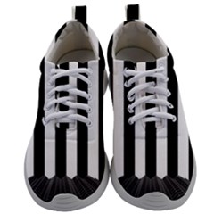 Illustration Stripes Geometric Pattern Mens Athletic Shoes