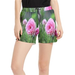 Flowers Women s Runner Shorts by artworkshop