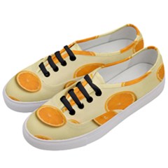 Fruite Orange Women s Classic Low Top Sneakers by artworkshop