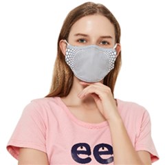 Hexagon Honeycombs Pattern Structure Abstract Fitted Cloth Face Mask (adult)