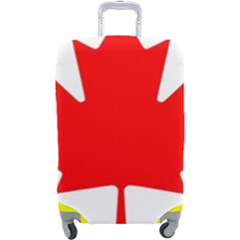 Canada Flag Canadian Flag View Luggage Cover (large) by Ravend