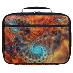 Fractal Math Abstract Mysterious Mystery Vortex Full Print Lunch Bag