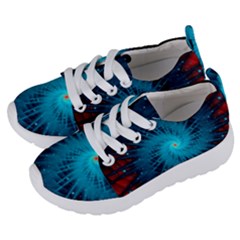 Spiral Stars Fractal Cosmos Explosion Big Bang Kids  Lightweight Sports Shoes by Ravend