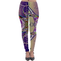 Fractal Abstract Digital Art Art Colorful Lightweight Velour Leggings