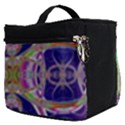 Fractal Abstract Digital Art Art Colorful Make Up Travel Bag (Small) View2