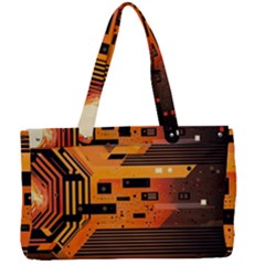 Technology Design Tech Computer Future Business Canvas Work Bag by Ravend