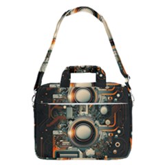 Illustrations Technology Robot Internet Processor Macbook Pro 13  Shoulder Laptop Bag  by Ravend