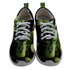 Ai Generated Drink Spinach Smooth Apple Ginger Women Athletic Shoes by danenraven