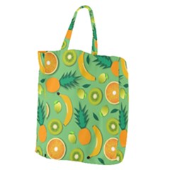Fruit Tropical Pattern Design Art Pattern Giant Grocery Tote