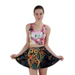 Ai Generated Apple Foliage Mini Skirt