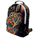 Ai Generated Apple Foliage Flap Pocket Backpack (Small)