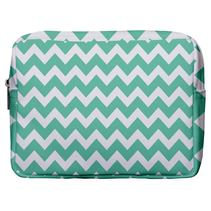 Chevron Pattern Gifts Make Up Pouch (Large)