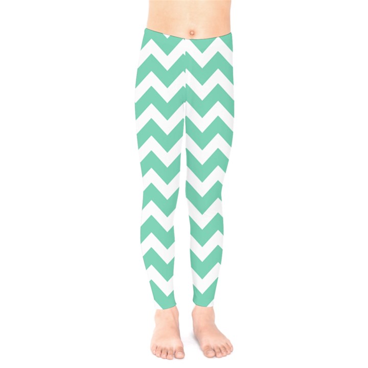 Chevron Pattern Gifts Kids  Classic Winter Leggings