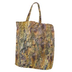 Rusty Orange Abstract Surface Giant Grocery Tote by dflcprintsclothing