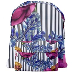 Dazzling Watercolor Flowers Giant Full Print Backpack by GardenOfOphir