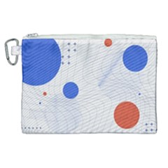 Computer Network Technology Digital Science Fiction Canvas Cosmetic Bag (xl)
