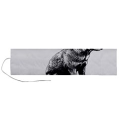 Foxy Lady Concept Illustration Roll Up Canvas Pencil Holder (l) by dflcprintsclothing