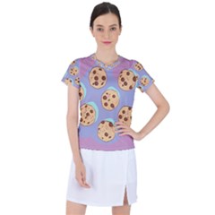 Cookies Chocolate Chips Chocolate Cookies Sweets Women s Sports Top by Ravend