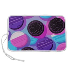 Cookies Chocolate Cookies Sweets Snacks Baked Goods Pen Storage Case (m) by Ravend