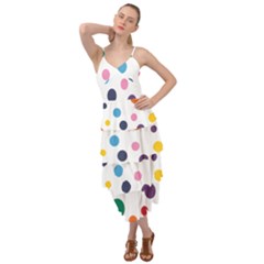 Polka Dot Layered Bottom Dress by 8989