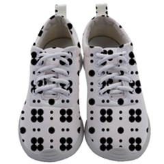 Polka Dot  Svg Mens Athletic Shoes by 8989