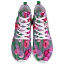 Mysterious And Enchanting Watercolor Flowers Men s Lightweight High Top Sneakers View1