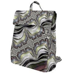 Fractal Background Pattern Texture Abstract Design Art Flap Top Backpack