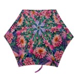 Retro Floral Mini Folding Umbrellas