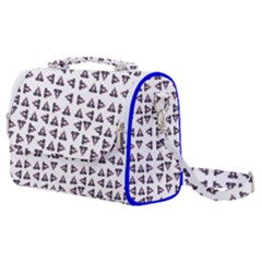 Happy Hound Funny Cute Gog Pattern Satchel Shoulder Bag by dflcprintsclothing