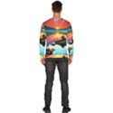 Gorgeous Sunset Men s Fleece Sweatshirt View4