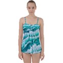 Waves On The Ocean Ii Babydoll Tankini Set View1