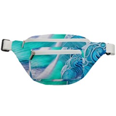 Pastel Simple Wave Fanny Pack by GardenOfOphir