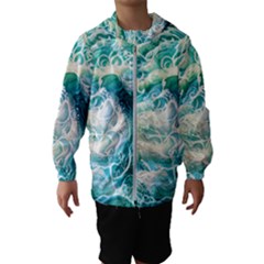 The Endless Sea Kids  Hooded Windbreaker by GardenOfOphir