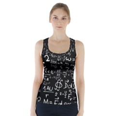 E=mc2 Text Science Albert Einstein Formula Mathematics Physics Racer Back Sports Top by Jancukart