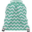 Chevron Pattern Giftt Rounded Multi Pocket Backpack View3