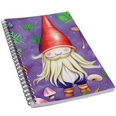 Sacred Mushroom 5 5  X 8 5  Notebook by GardenOfOphir