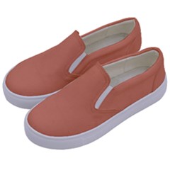 Soft Copper	 - 	canvas Slip Ons by ColorfulShoes