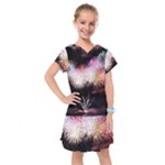 Firework Kids  Drop Waist Dress