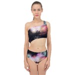 Firework Spliced Up Two Piece Swimsuit