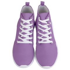 African Purple	 - 	lightweight High Top Sneakers by ColorfulShoes