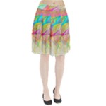 Abstract-14 Pleated Skirt