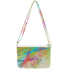 Abstract-14 Double Gusset Crossbody Bag by nateshop