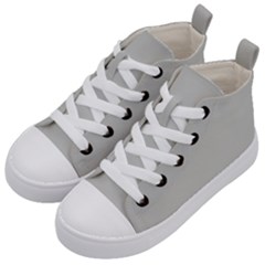 Harbor Grey	 - 	mid-top Canvas Sneakers by ColorfulShoes