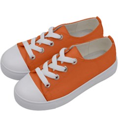 Orange Mango	 - 	low Top Canvas Sneakers by ColorfulShoes